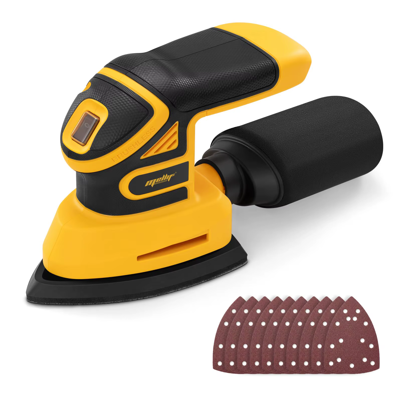 Ponceuse de précision sans fil sans balais compatible avec la batterie Dewalt 20V MAX (OUTIL UNIQUE)