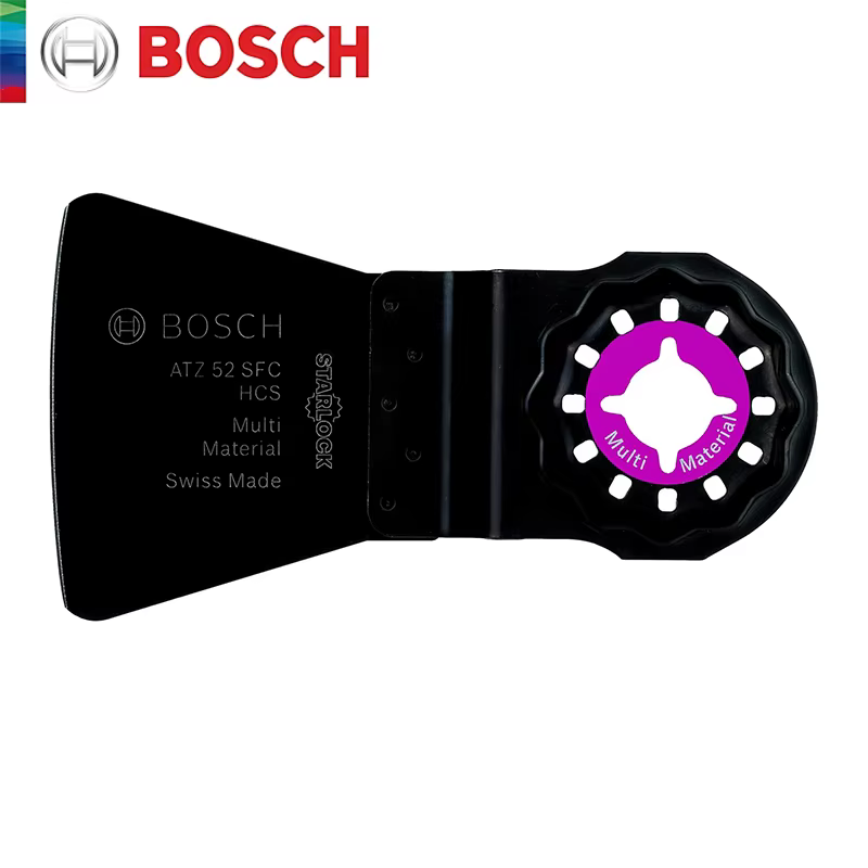 Bosch Starlock grattoir professionnel lames de scie oscillantes ATZ 52 SC résidus durcis lame de sci