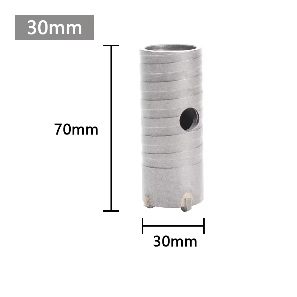 Scie cloche pour mur en béton SDS-Plus, marteau perforateur avec outil de coupe à arbre circulaire, 