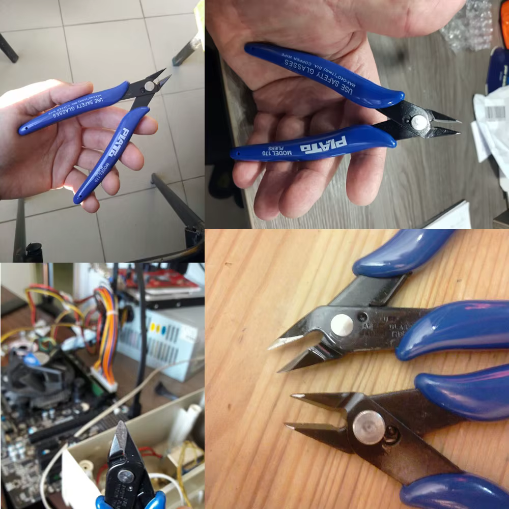 Coupe-fil outils multifonctionnels coupe-câble électrique cisailles latérales affleurantes pince en 
