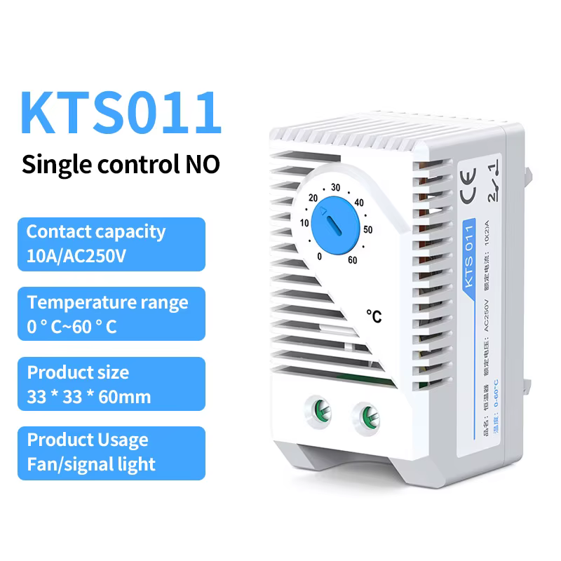 KTS011 KTO011 NO NC régulateur de température interrupteur mécanique armoire Thermostat et contrôle 