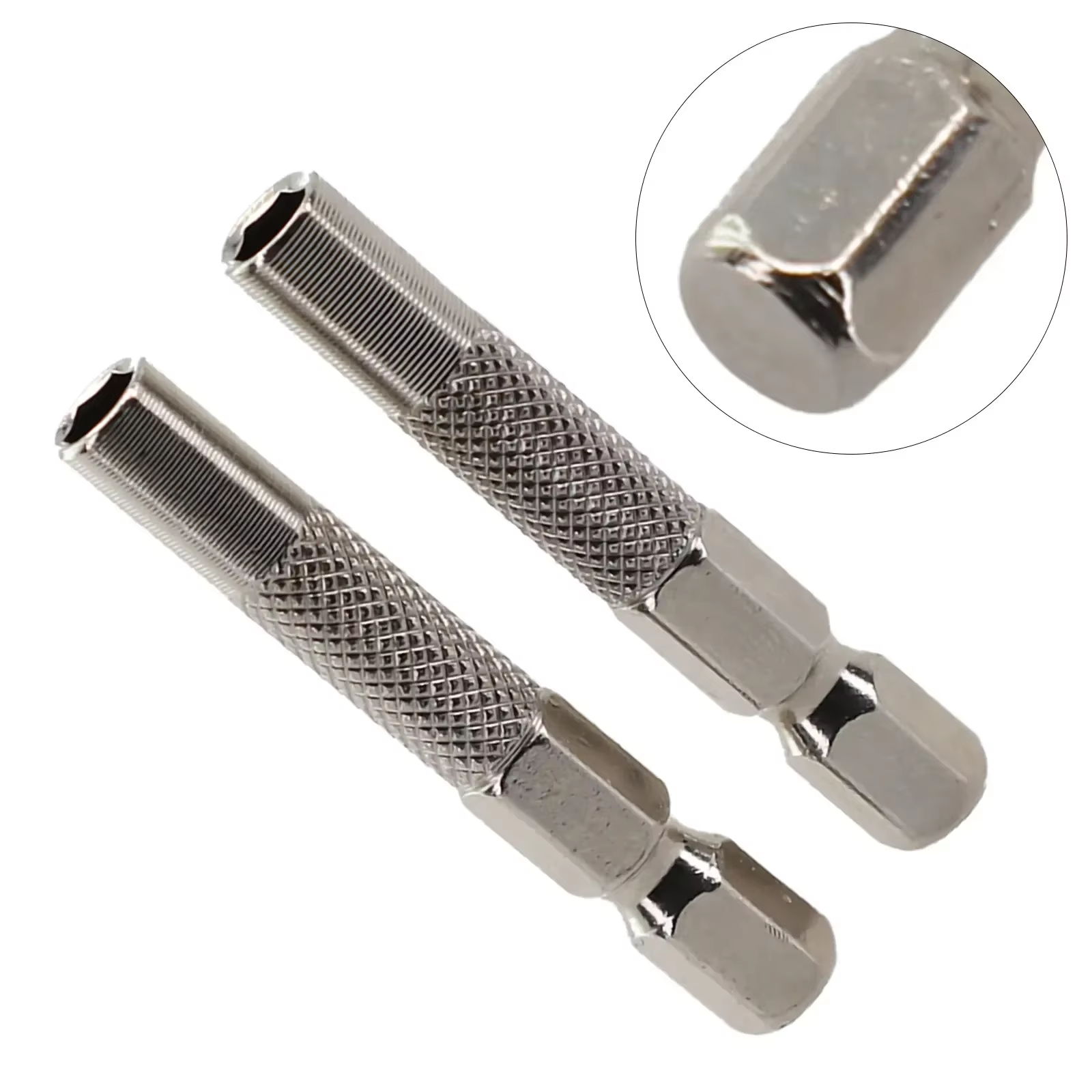 Conversion rapide d'embout avec adaptateur à tige hexagonale de 6 35 mm, convertit en système de 4 m