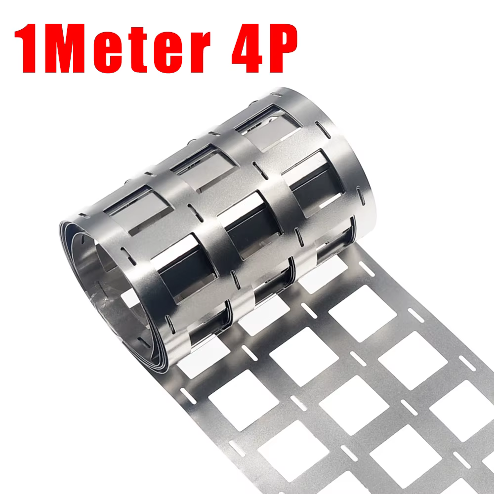 Bandes de Nickel pour batterie au Lithium, 1 mètre, 0.15x27mm, pour batterie 18650, 2P/3P/4P5P/6P/7P