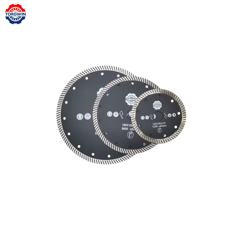Lame de scie diamantée 125-230mm, disque de coupe à sec, disque de lame de coupe circulaire pour mar