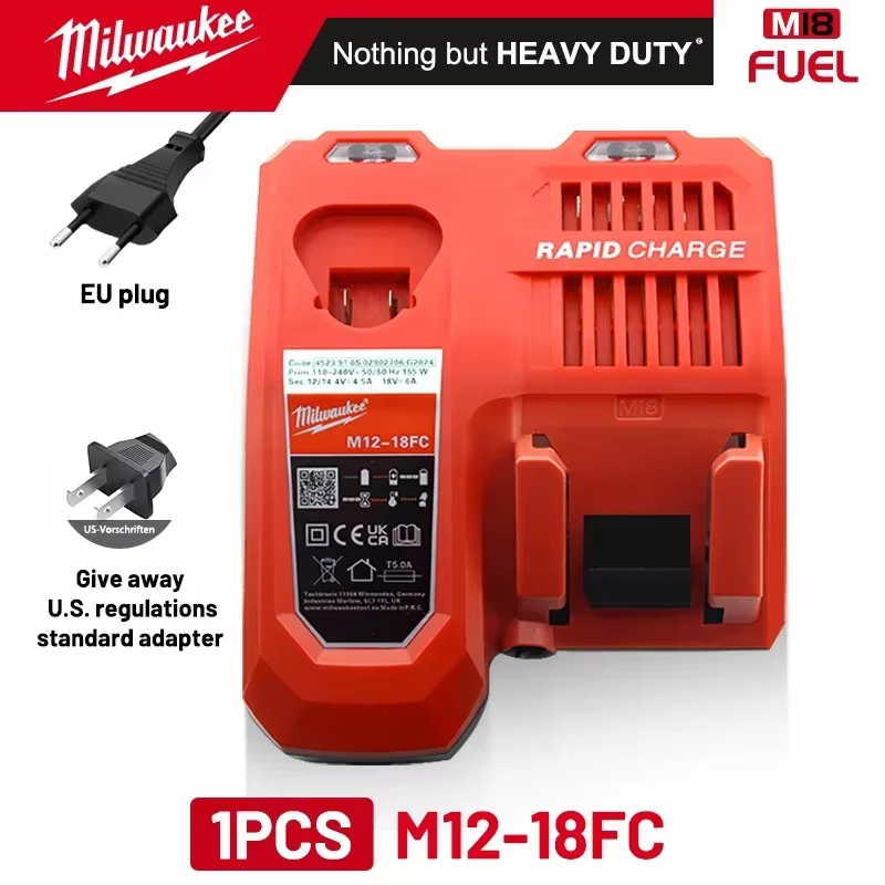 Outils de perçage Milwaukee M18 à couple élevé 100 % originaux, compatibles avec la batterie M18 XC8