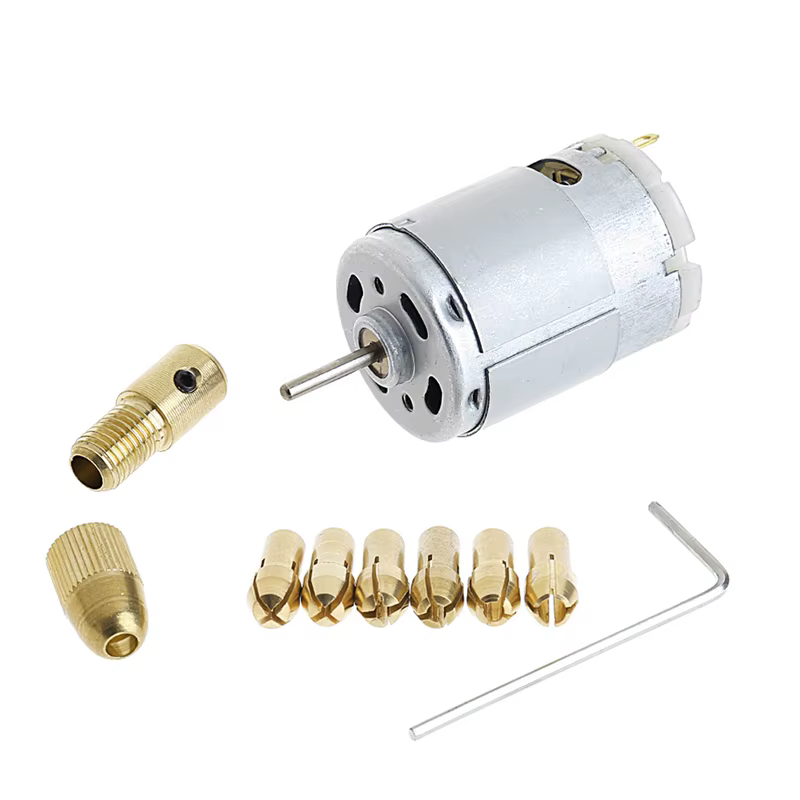 Mini perceuse électrique à moteur pour PCB 12V M05, perceuse à colonne, forets hélicoïdaux, livraiso