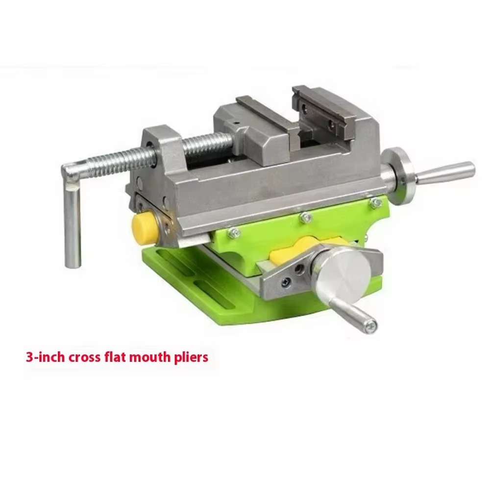 Table rotative 90 °   Étau de presse pour perceuse à glissière transversale de 3 pouces, pour fraise