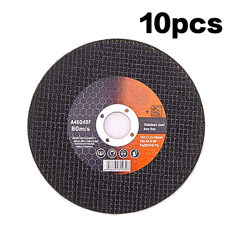 Disque de coupe en métal, 10/20 pièces, 105mm, 4 pouces, disque de coupe en résine pour meuleuse d'a