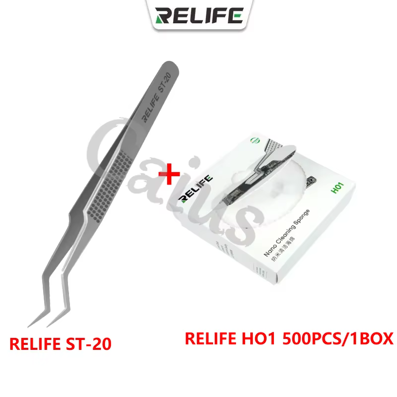 RELIFE ST-20 pince à épiler de positionnement de puce ligne volante de haute précision pince Super d