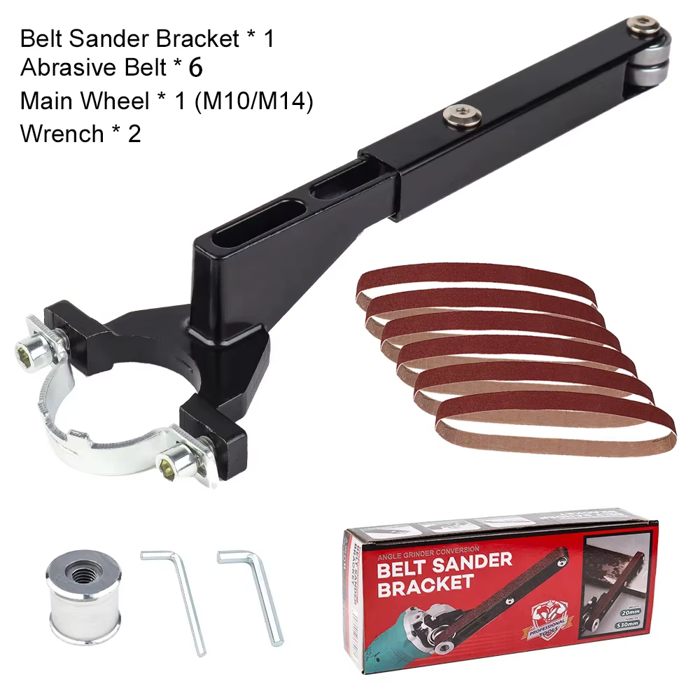 Mini Support de ponceuse à bande, accessoire de Modification de ponceuse à bande M10/M14 100 115 125
