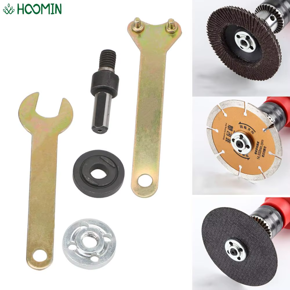Adaptateur de support de poignée en métal, perceuse électrique de 10mm, meuleuse d'angle de Conversi
