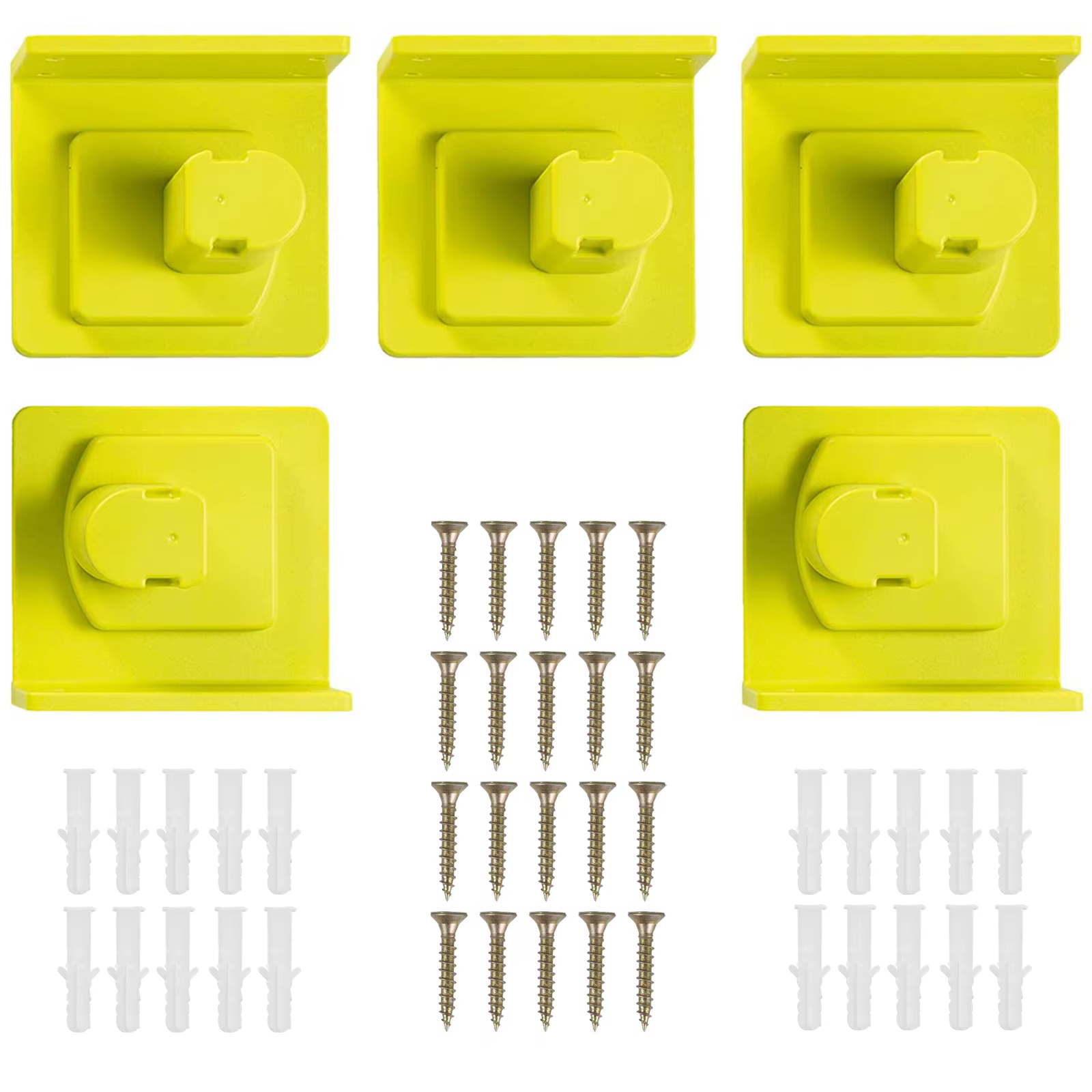 10/5 pièces porte-outil support de quai Compatible pour ryobi 18V porte-outil support cintre organis