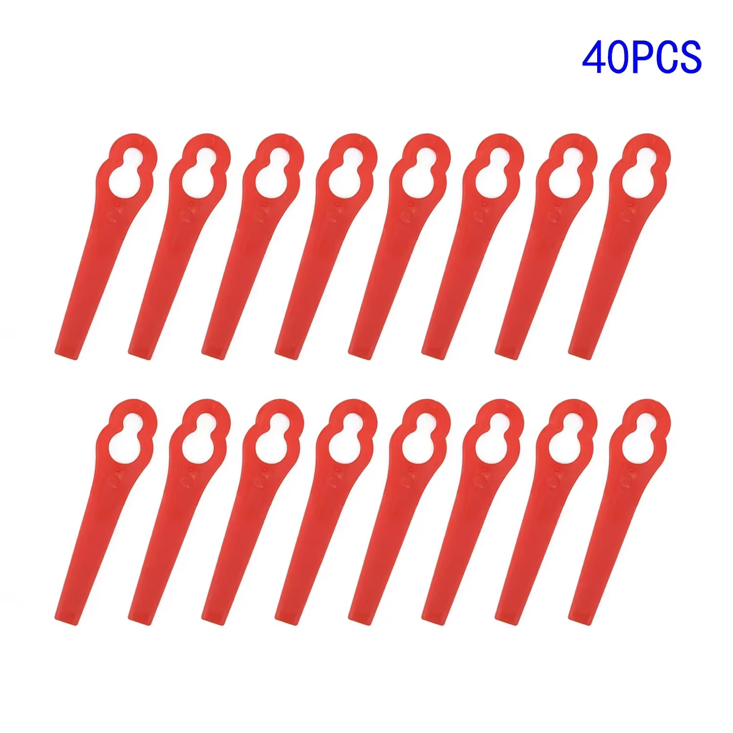 Débroussailleuse électrique sans fil en plastique, 40 pièces/ensemble, accessoires pour outils de ja