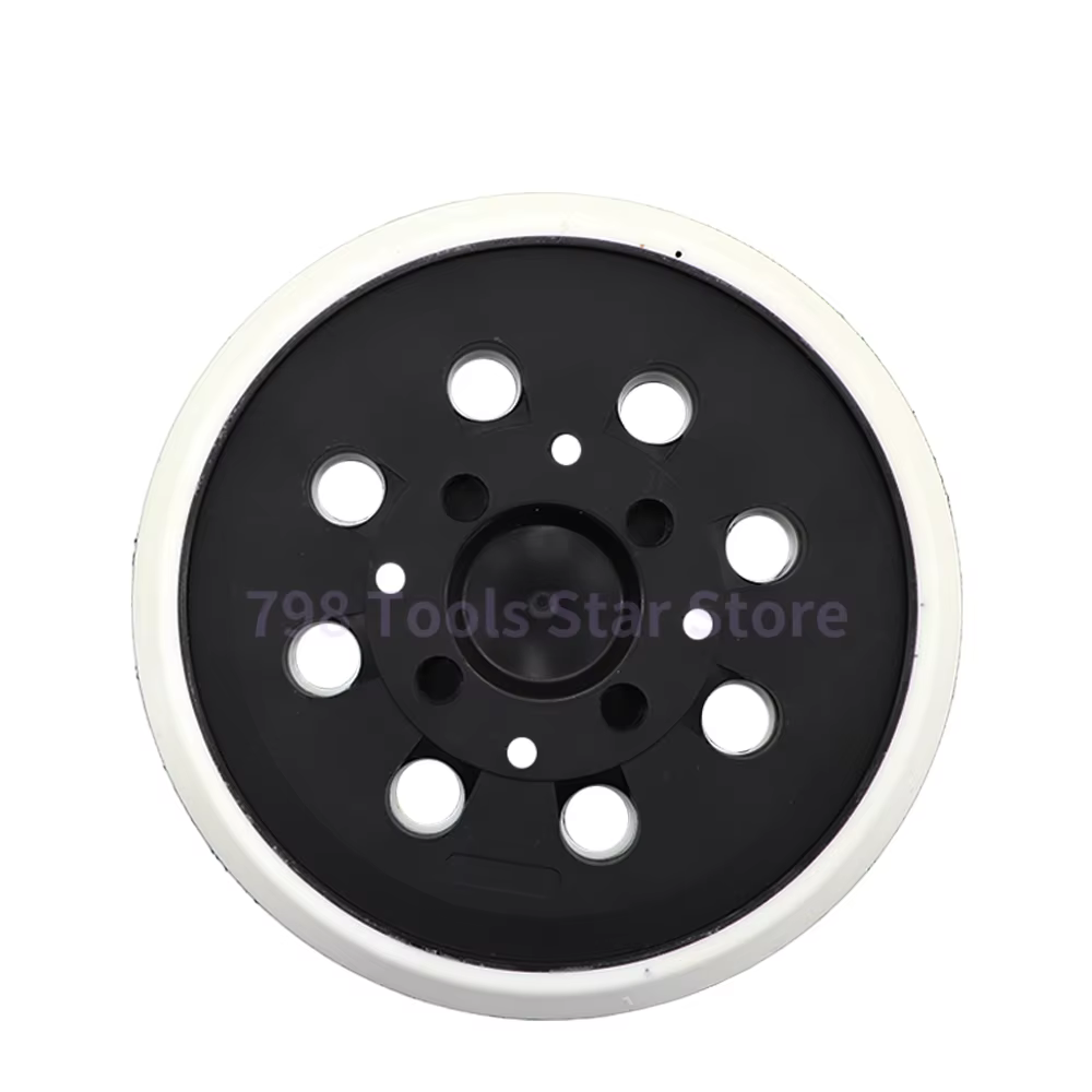 Support de disque de ponçage à crochet et boucle pour Bosch, 5 pouces, 125mm, 8 trous, accessoires p