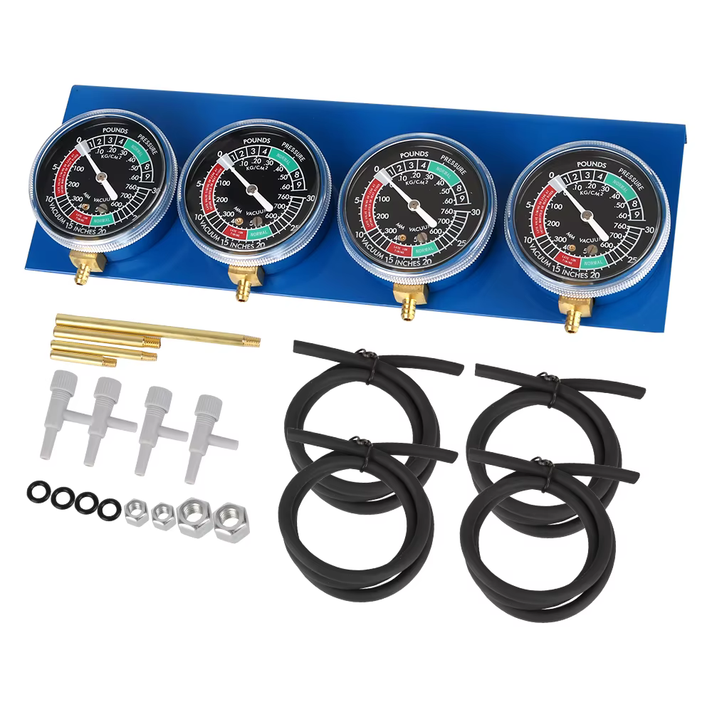 Kit de synchronisation de carburateur de testeur de moto, pour équilibreur d'allumage de 2/4 cylindr