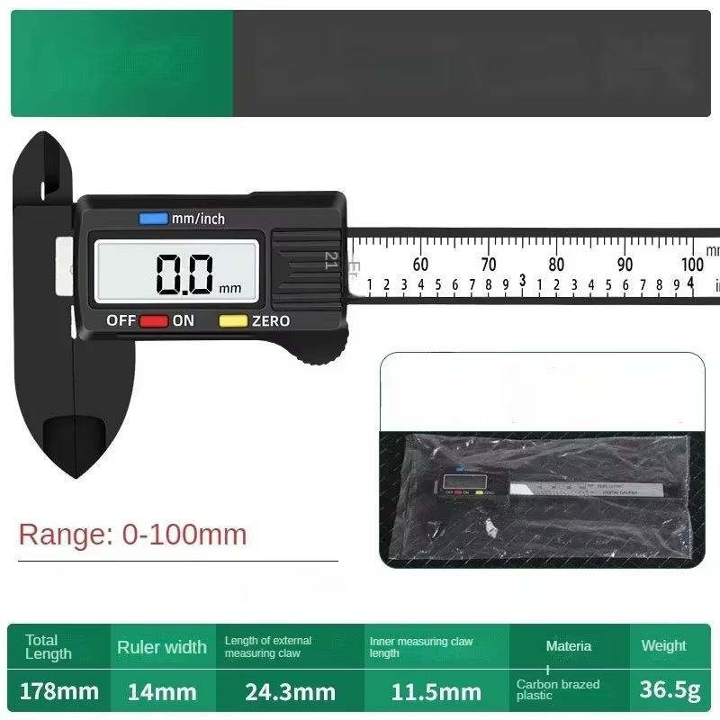 Pied à coulisse numérique Vernier, outil d'inspection, instrument de mesure et d'analyse