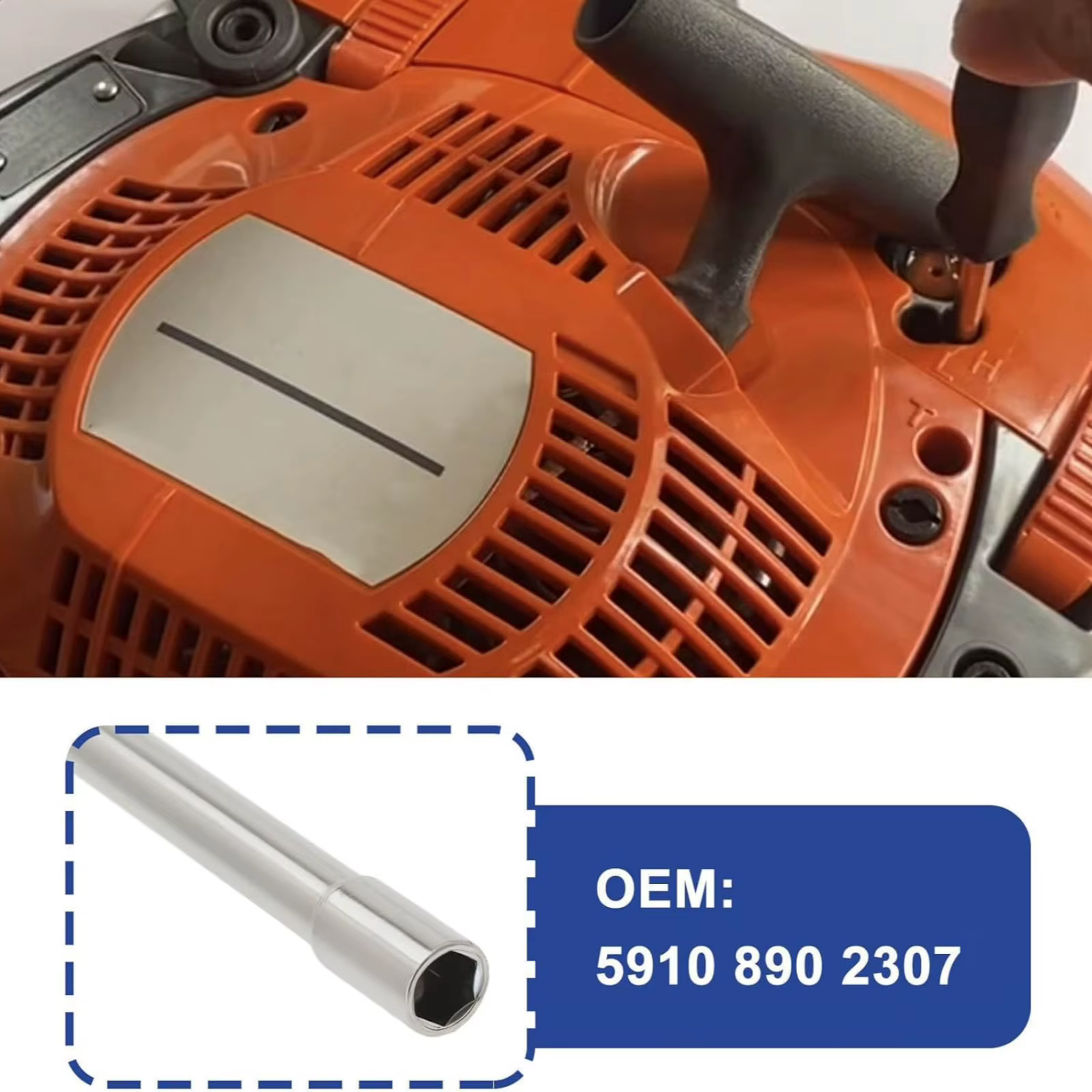 Outil de réglage du carburateur à vis hexagonale 59108902307 pour tondeuse à gazon Stihl, pour la pl