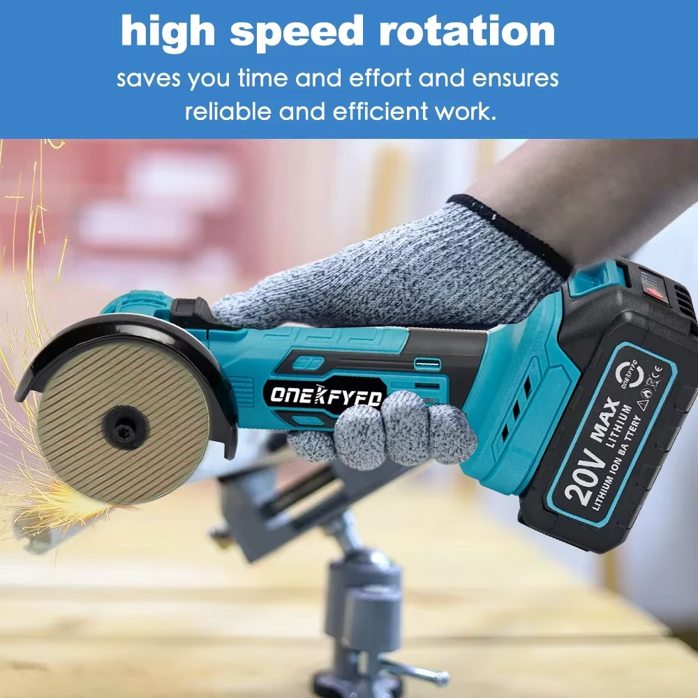 Makita – Mini meuleuse d'angle sans balais de 3 pouces, Machine de découpe et de polissage de 76mm, 