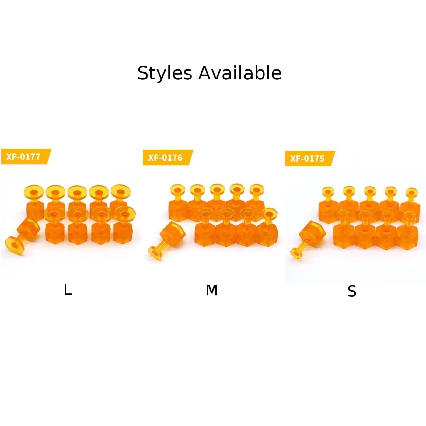 10/30 pièces onglets de colle outil de débosselage PDR onglets Orange Auto sans peinture Dent répara