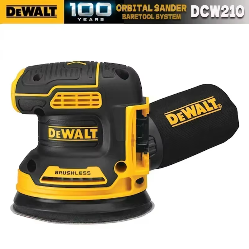 DEWALT DCW210 ponceuse orbitale sans fil 20V sans brosse portable Vibration polissage travail du boi