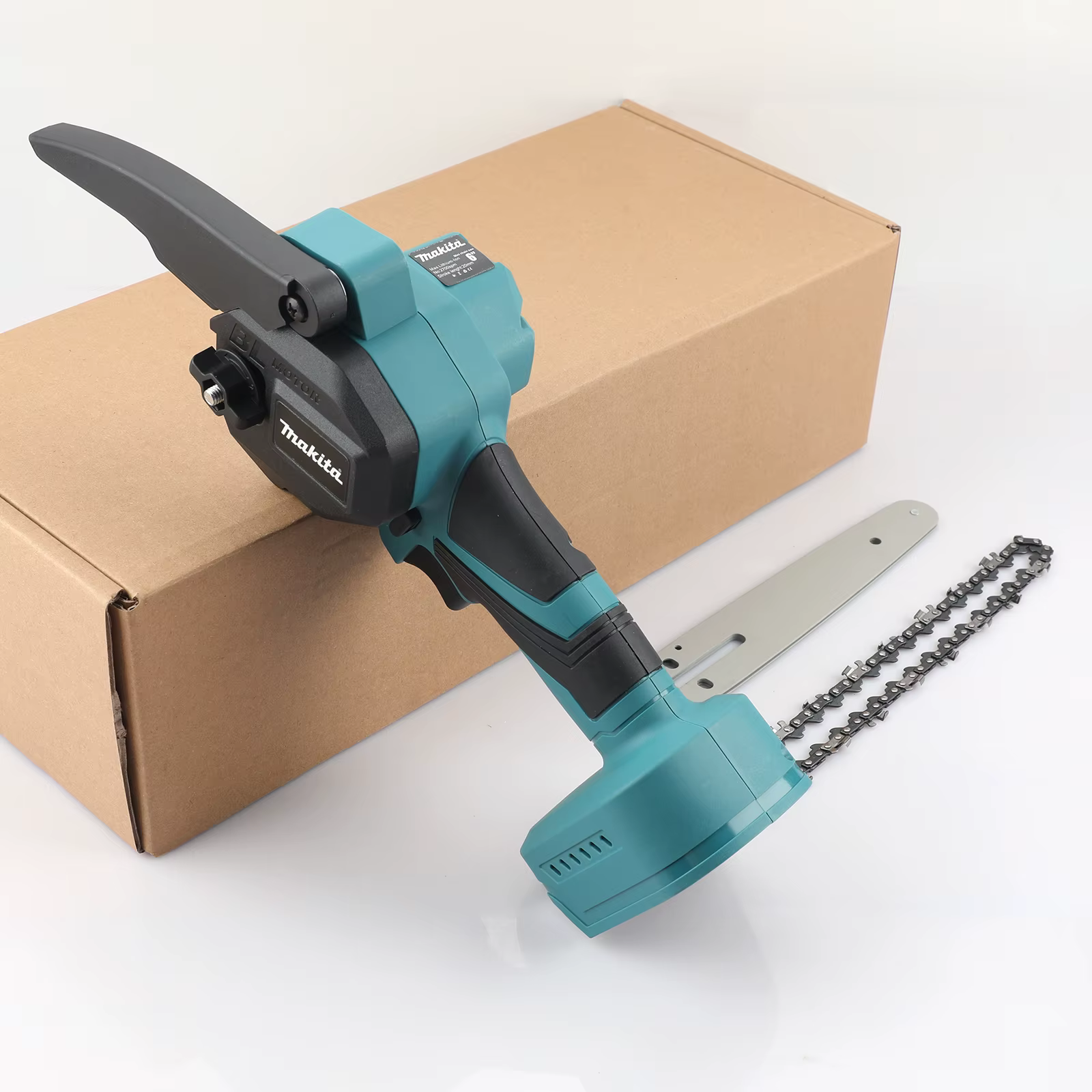 Scie à élaguer sans fil Makita 18V sans balais de 6 pouces et mini-tronçonneuse, outil portable à un