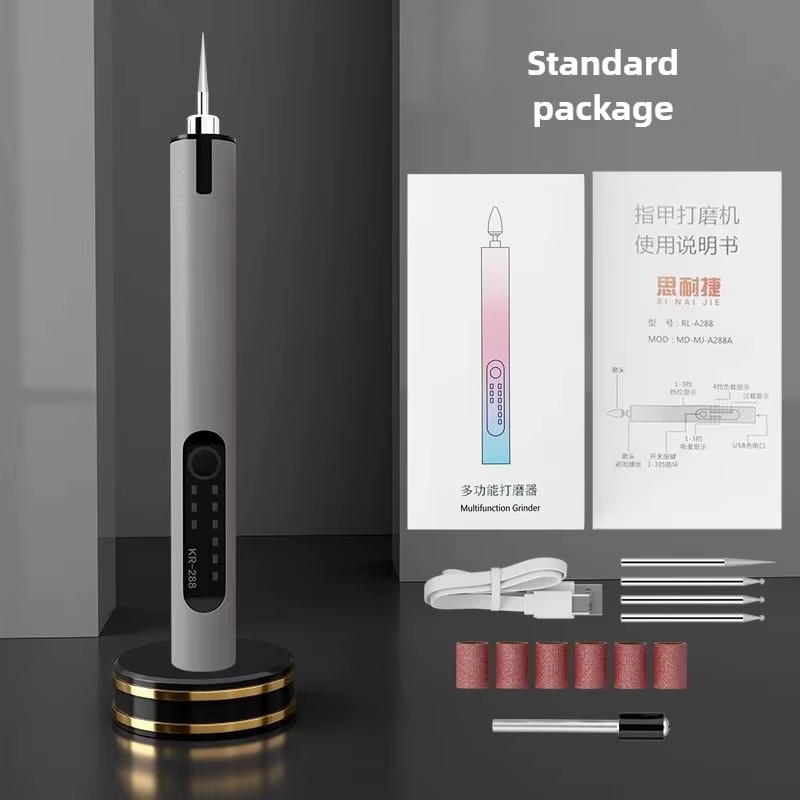 Perceuse électrique sans fil, meuleuse, outil rotatif Dremel, batterie rechargeable 3,7 V, gravure s