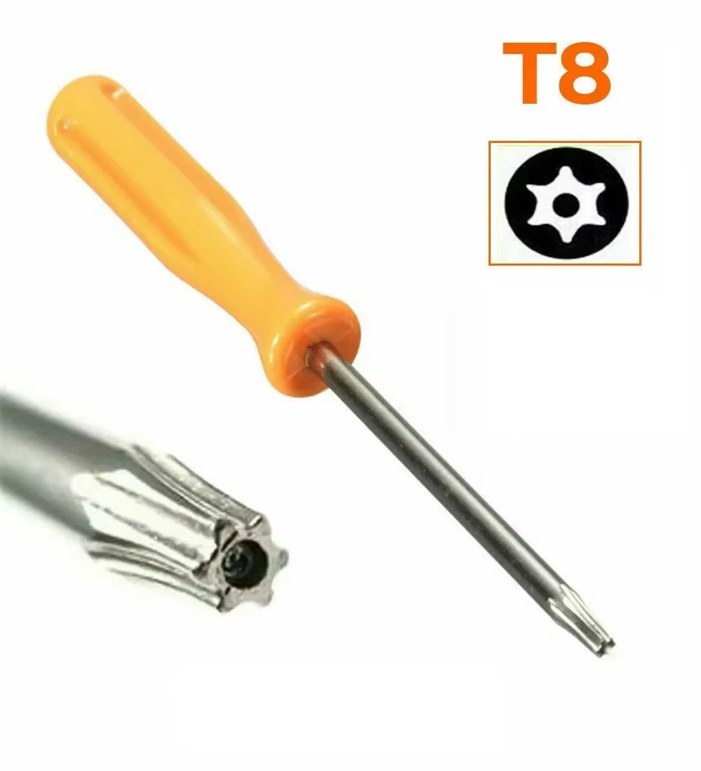 Tournevis Torx T8, ouverture de sécurité, outil de qualité, embout pour téléphone PS4, outil d'ouver