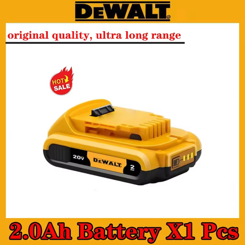 Batterie d'origine DeWALT 20V/60V 6Ah 9Ah MAX FlexVolt pour outil électrique DCB606 DCB205 DCB206 DC