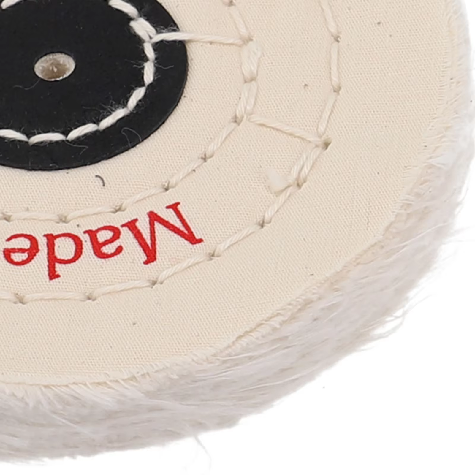 Roue de polissage de tissu de charpie de coton pour le ponçage des outils de roue de polissage de mi