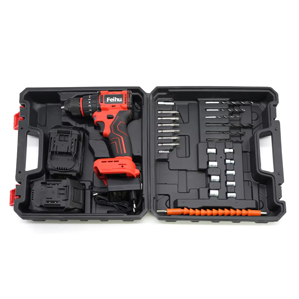 Outil électrique sans fil OEM, perceuse à percussion sans fil 21V avec couple élevé de 45 N.m et mot