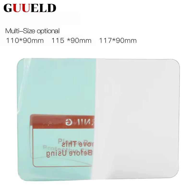 Couvercle de plaque en plastique de protection d'objectif (PC) du masque de soudage à obscurcissemen
