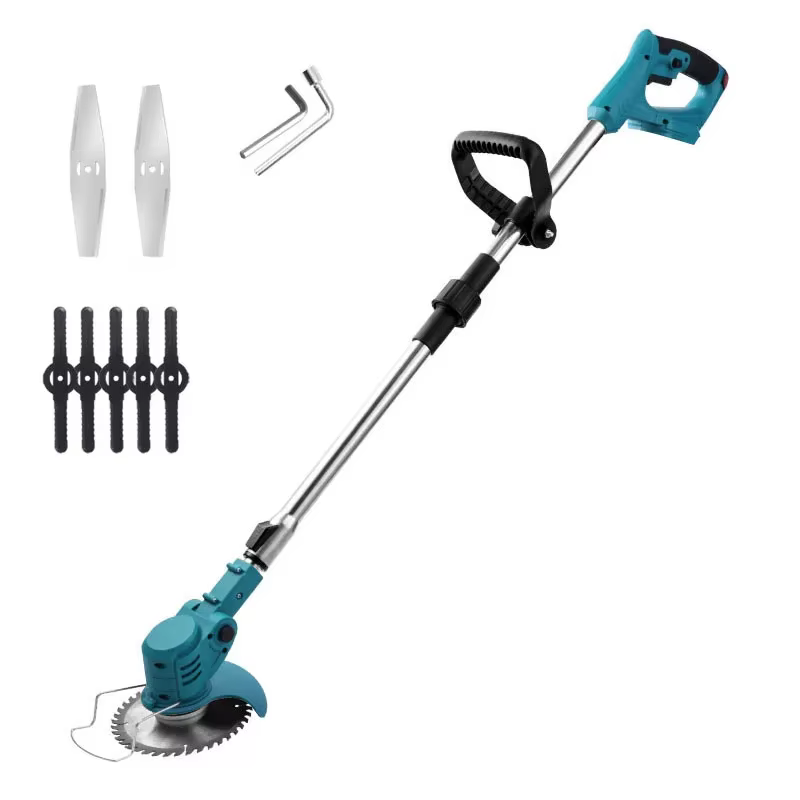 Tondeuse à gazon sans fil, coupe-herbe électrique portatif, outils de jardin réglables pour Makita, 
