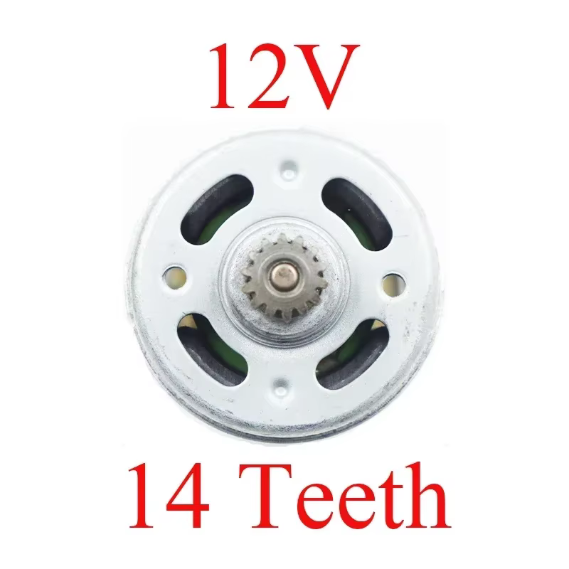Moteur à engrenages DC 9.6V 12V 14.4V 16.8V 18V 21V RS-550 pour Makita pour DeWalt pour Bosch pour M