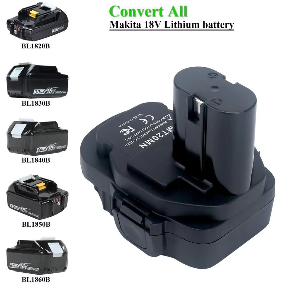 Adaptateur de batterie MT20MN, convertisseur de batterie au Lithium 18V, accessoires pour outils éle