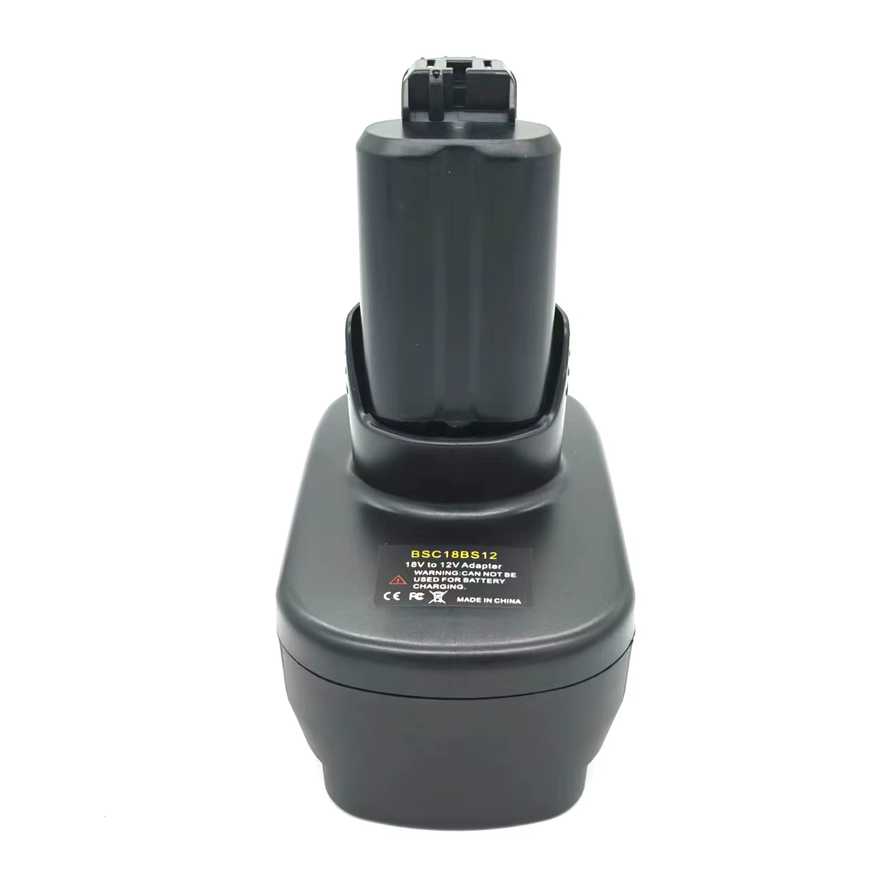 Adaptateur de batterie BSC18BS12 pour outils Bosch 12V, pour batteries au lithium PBA Bosch 18V, pou