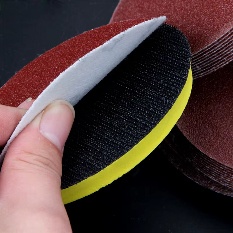 Jeu de papier abrasif 125mm, 5 pouces, grille 40-60-80-120-2000, métal poli, outils abrasifs pour le