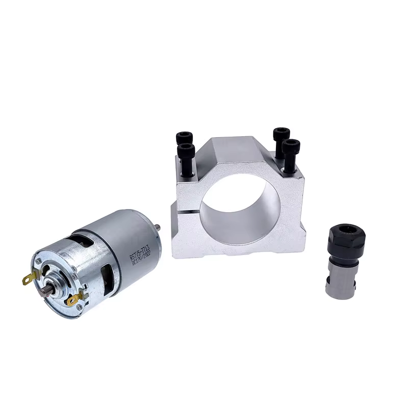 1 combinaison moteur à courant continu 775 12V/24V 15000R PWM contrôleur cc ER11 mandrin 5mm/mandrin