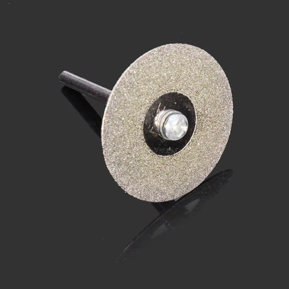 Disques de coupe diamantés, diamètre de tige 2.35mm/3mm/3.17mm, jeu de lames de roue de coupure pour