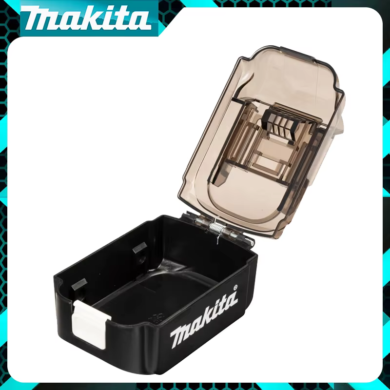 Makita B-69917 boîtier de batterie boîte à vis de stockage anti-poussière en plastique résistant à l