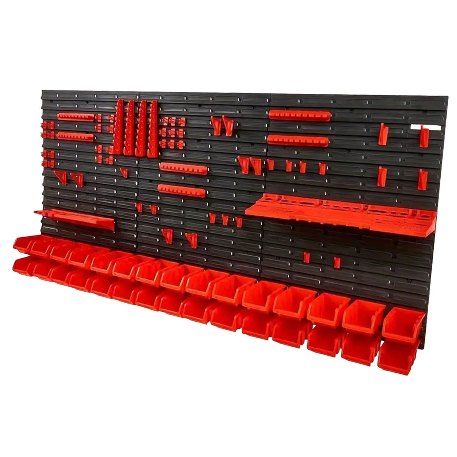 Organisateur d'outils mural en plastique ABS avec tiroirs pour garage et atelier