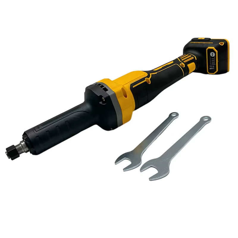 Pour DeWALT 18V 20V batterie 6mm meuleuse électrique sans brosse meuleuse droite sculpture sur pierr
