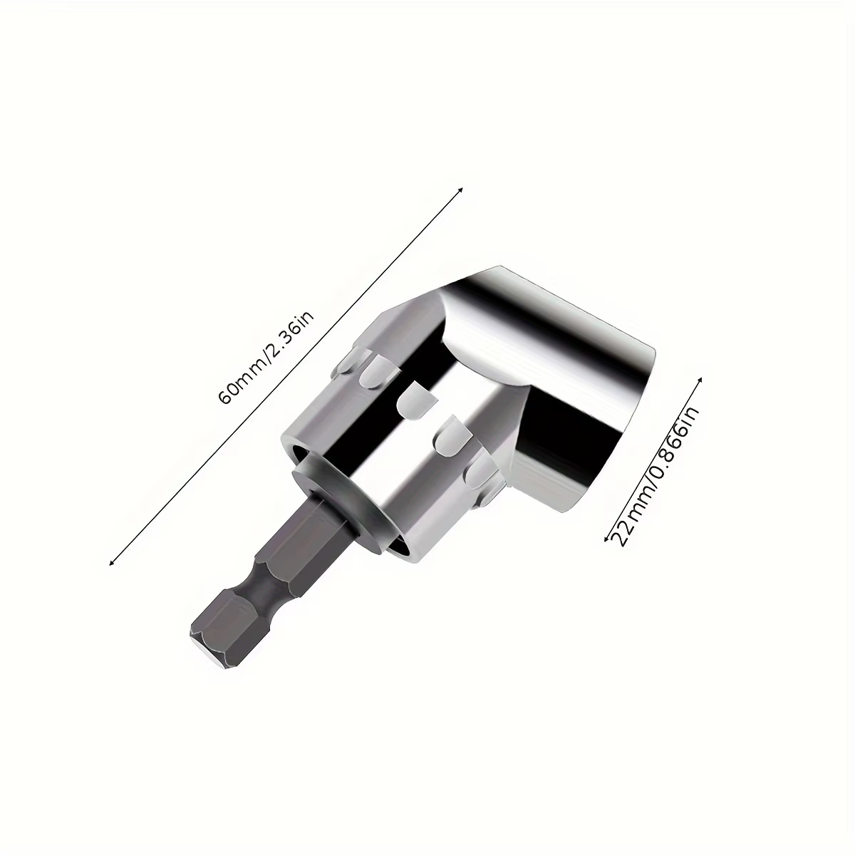 Perceuse à Angle droit de 105 degrés, Extension d'angle, tournevis électrique, fixation de perceuse,