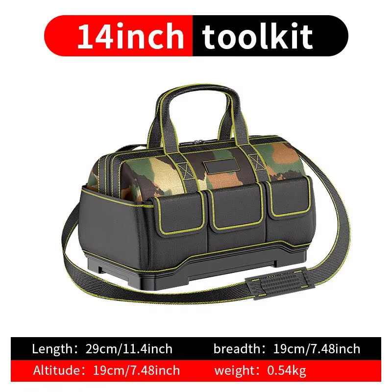 Sac à outils pour électricien professionnel – Oxford réfléchissant, étanche, multi-poches, Durable, 