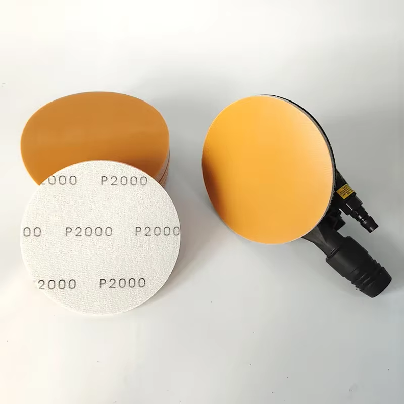 Papier de verre éponge floqué 150MM 6 pouces pour FESTOOL /Mirka etc ponceuse dos polaire feuille de