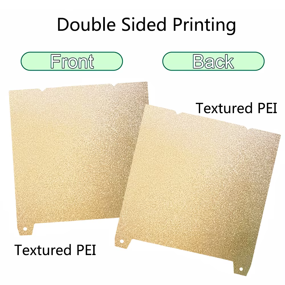 Plaque de construction PEI double face en acier à ressort 235x235mm pour Ender-3 S1 Pro/Ender 3 V3 S