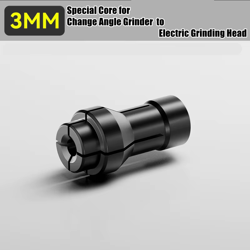 Adaptateur modifié pour meuleuse d'angle 3/6mm, mandrin de meuleuse droite, outils abrasifs à fileta