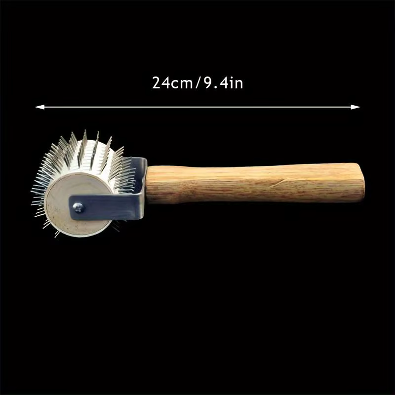 Fourche à décapage de roues, engrenage, râteau à nid d'abeille, rouleau à aiguilles, outil d'extract