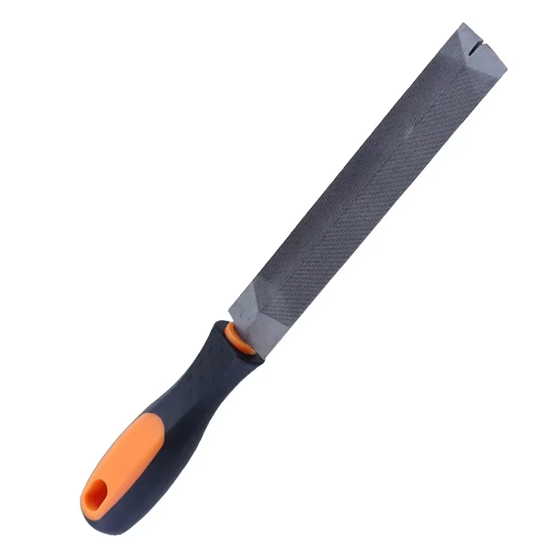Lime à scie triangulaire – Lime à main en métal pour affûter les lames de scie à bois et à métal