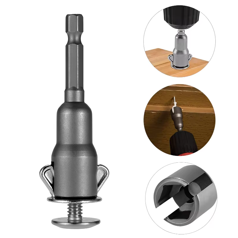 Tournevis à écrou à oreilles électriques, foret à écrou à oreilles, clé à douille, tige hexagonale d