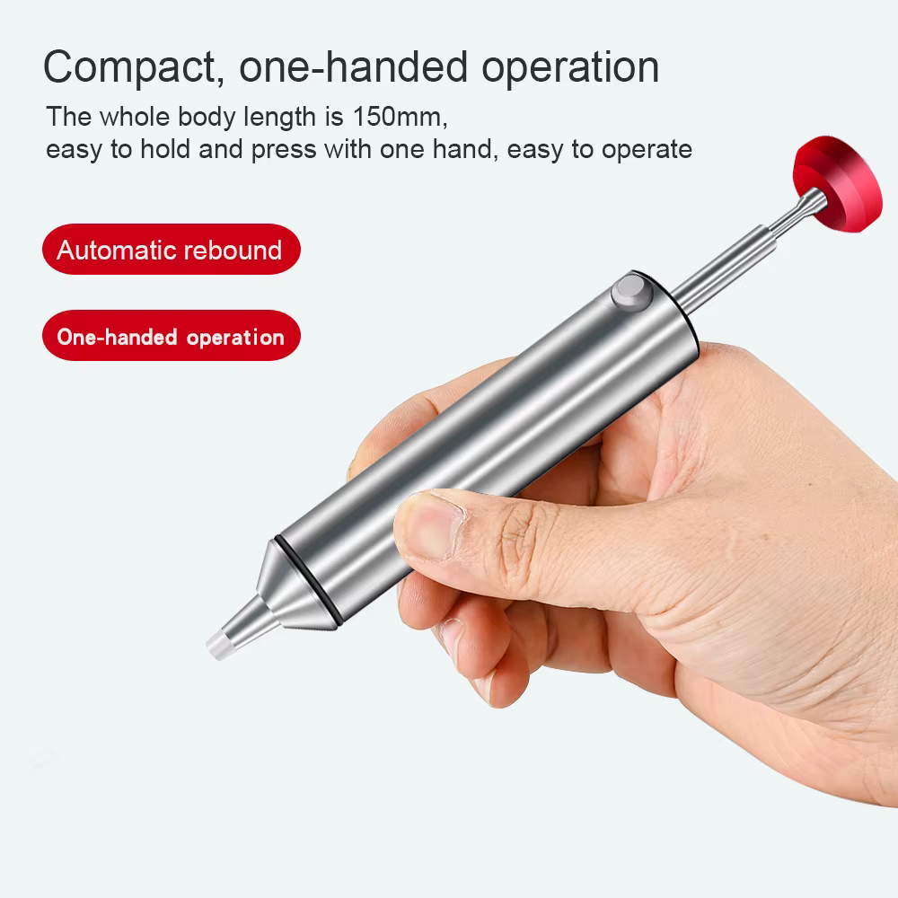 LEFAVOR – pompe à dessouder puissante en aluminium, pistolet à étain d'aspiration, stylo à ventouse,
